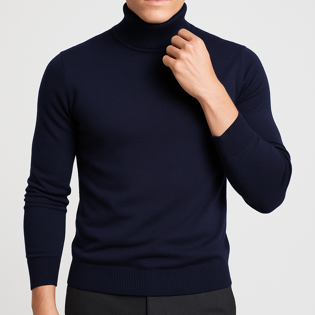 Smith | Turtleneck Knit Sweater