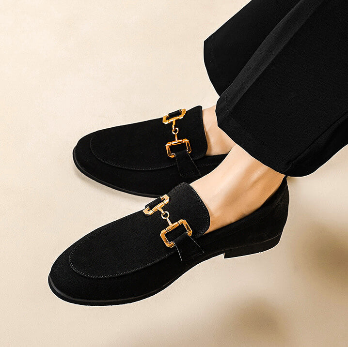 Massimo | Men’s Italian Suede Loafers