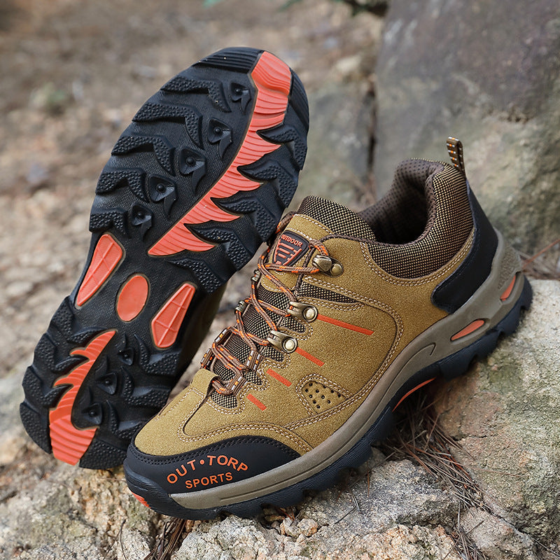 Functional Adventure Non Slip Sole Hiking Shoes for Men