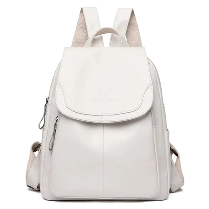 Chic and Secure Organised Travel Anti-Theft Backpack for Stylish Women