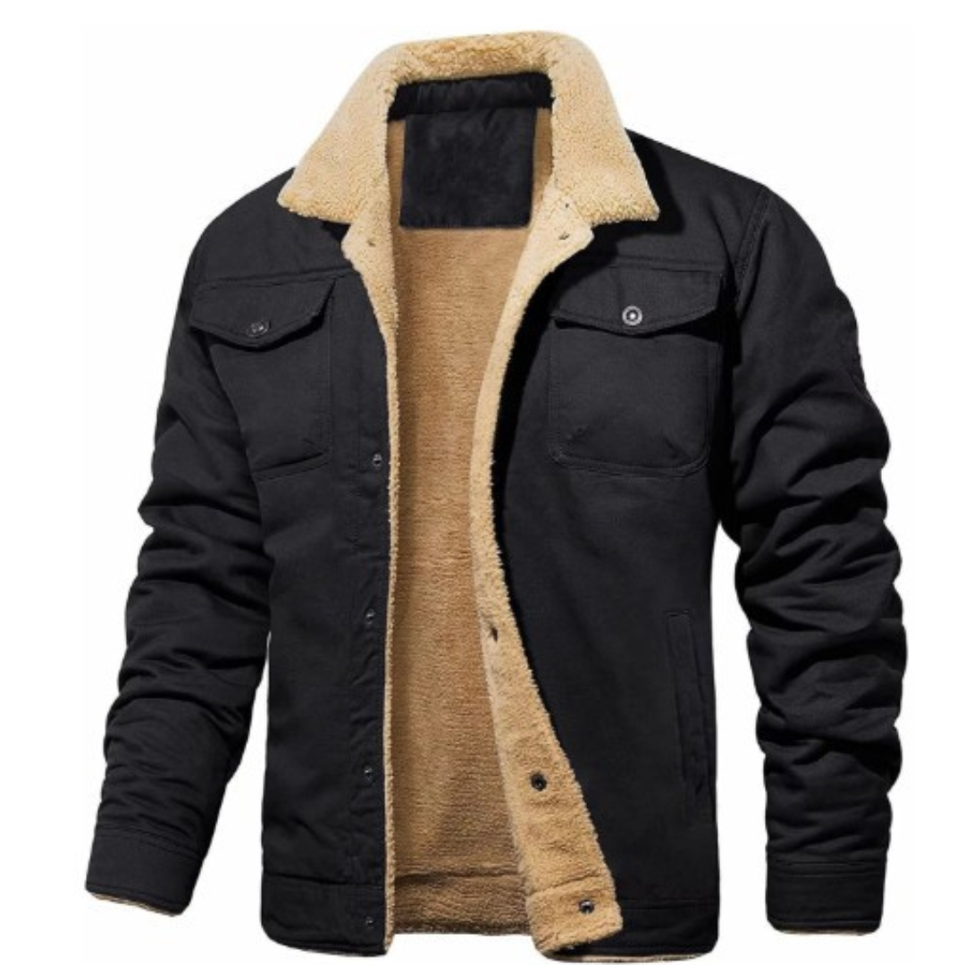 Men’s Cosy Functional Fleece Lined Winter Essential Jacket