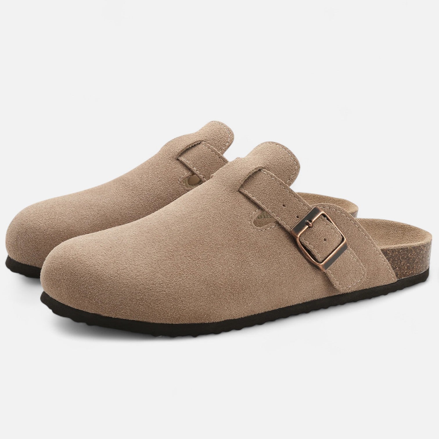 Men’s Home Walking Everyday Suede Mules Sculpted Clog