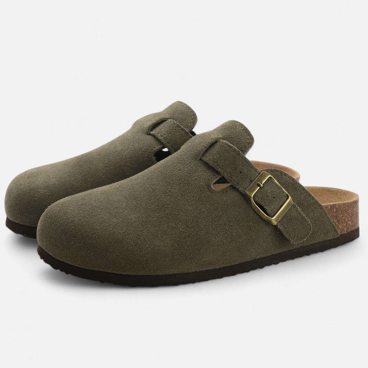 Men’s Home Walking Everyday Suede Mules Sculpted Clog