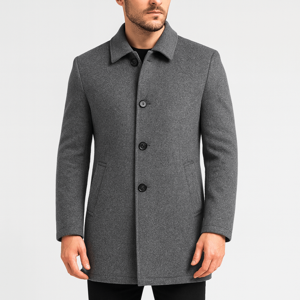 Smith | Water-Resistant Wool Coat