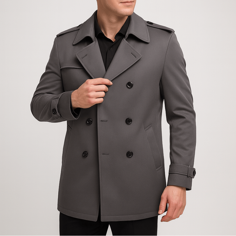 Smith | Double-Breasted Trench Coat