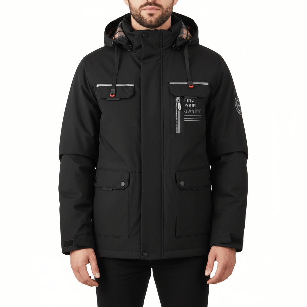 Smith | Waterproof Winter Jacket with Hood