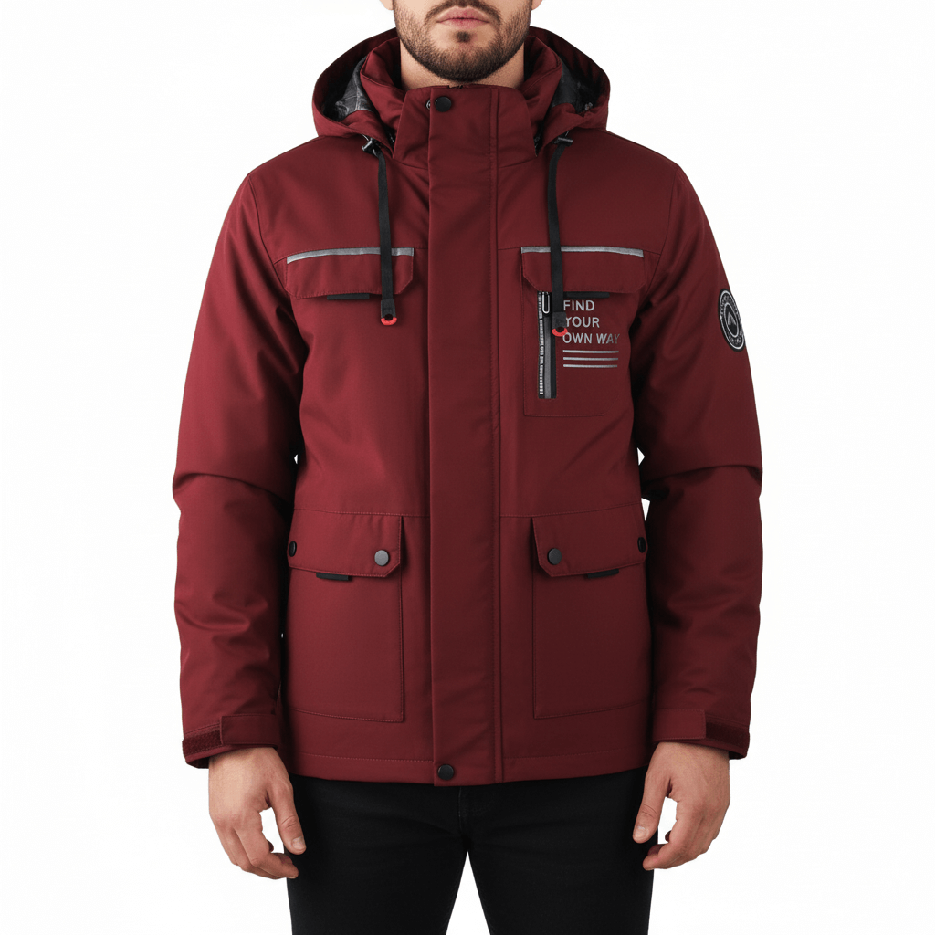 Smith | Waterproof Winter Jacket with Hood