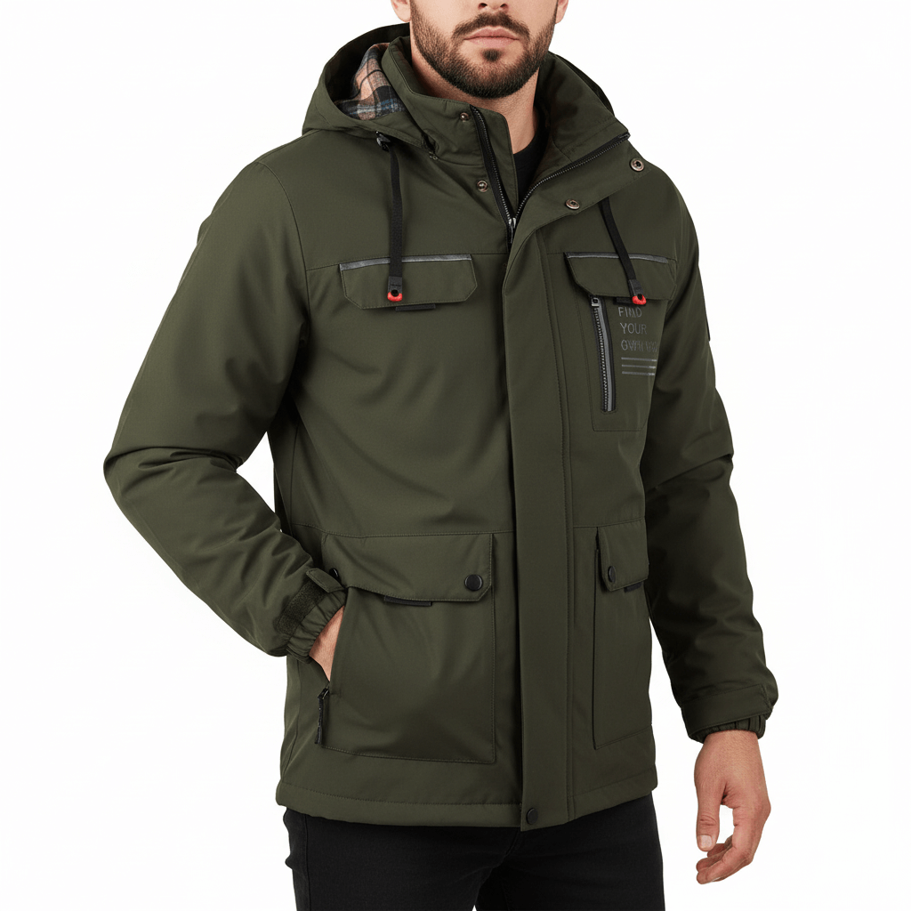 Smith | Waterproof Winter Jacket with Hood