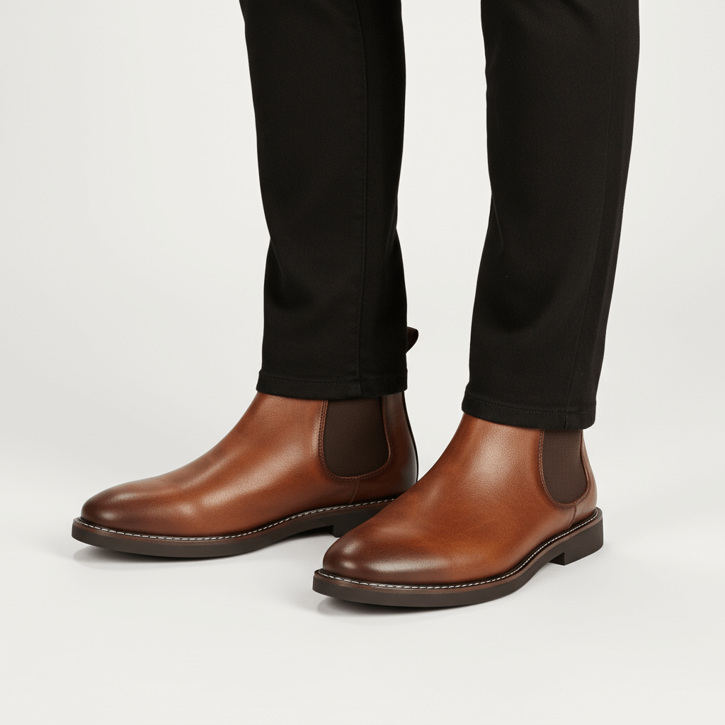 Smith | Elegant Leather Chelsea Boots