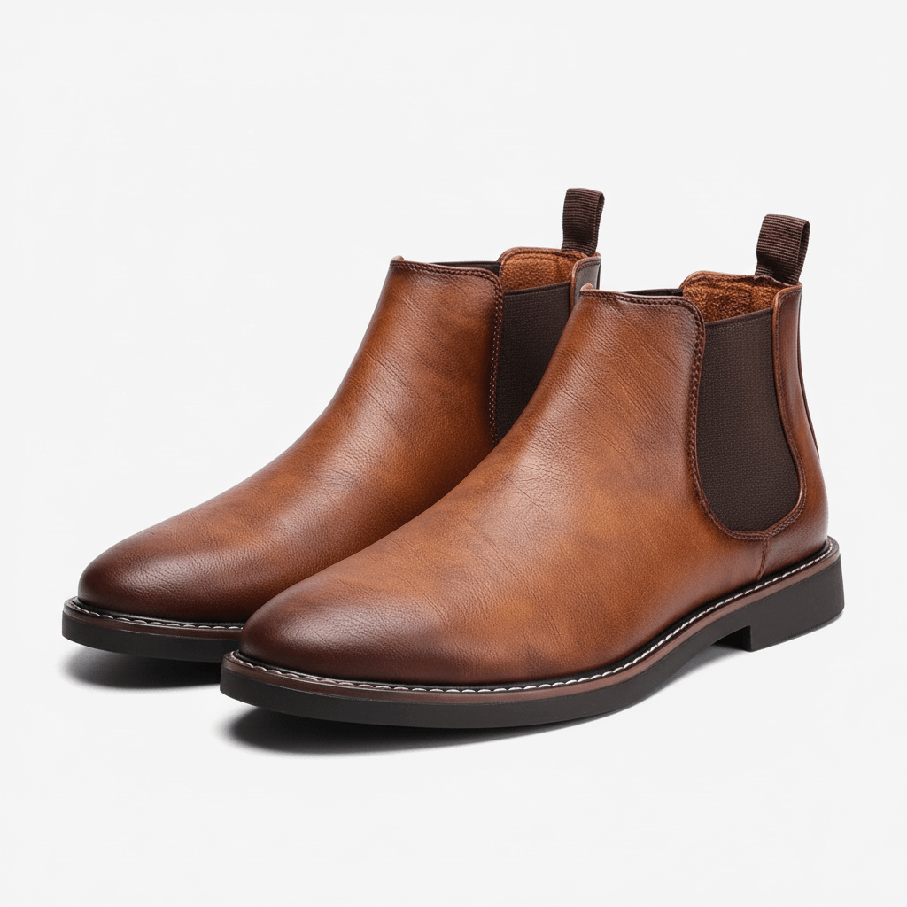 Smith | Elegant Leather Chelsea Boots