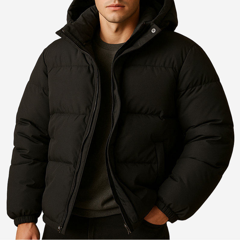 Smith | Quilted Hooded Puffer Jacket
