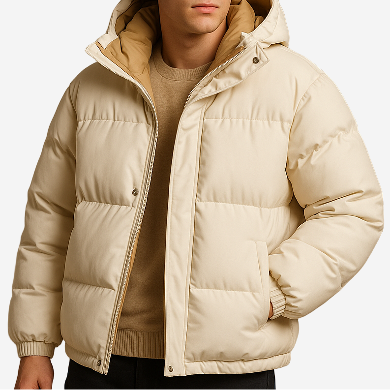 Smith | Quilted Hooded Puffer Jacket