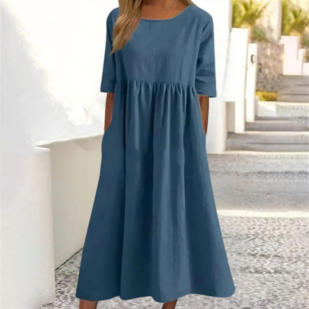 Women's Festive Casual Loose Fit Summer Flowing Dress