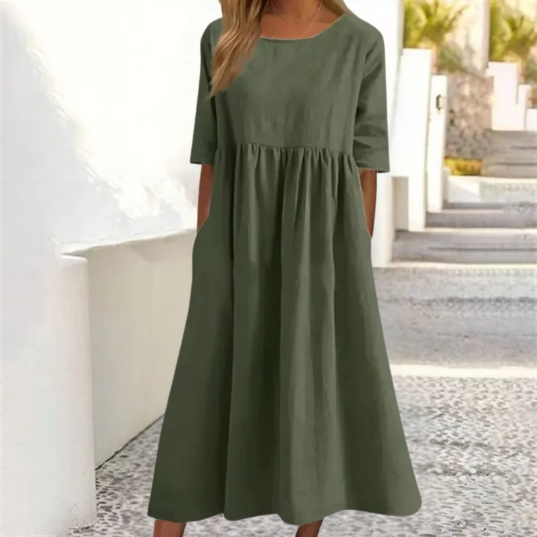 Women's Festive Casual Loose Fit Summer Flowing Dress