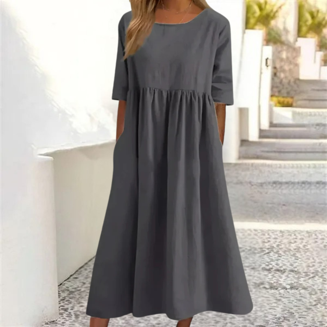 Women's Festive Casual Loose Fit Summer Flowing Dress