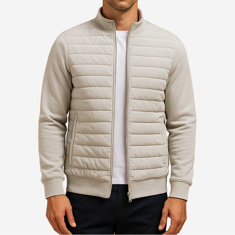 Smith | Quilted Bomber Jacket