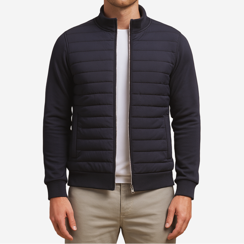 Smith | Quilted Bomber Jacket