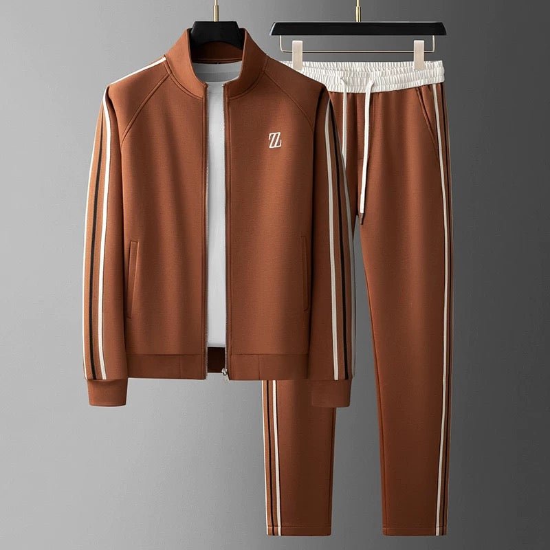 Men’s Sporty Outdoor Two Piece Tracksuit Set